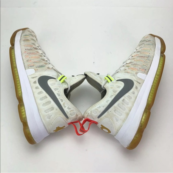 Nike Zoom Mens Size 10 Kevin Durant Metallic - Picture 7 of 10